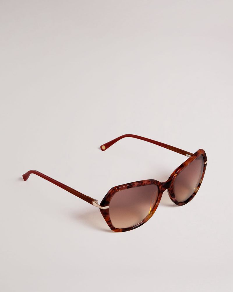 Ted Baker Tanyea Tws169 Oval Solglasögon Dam Bruna | OXN-840236