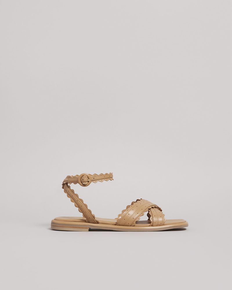 Ted Baker Taymiah Scallopeds Sandaler Dam Bruna | ZIO-823416