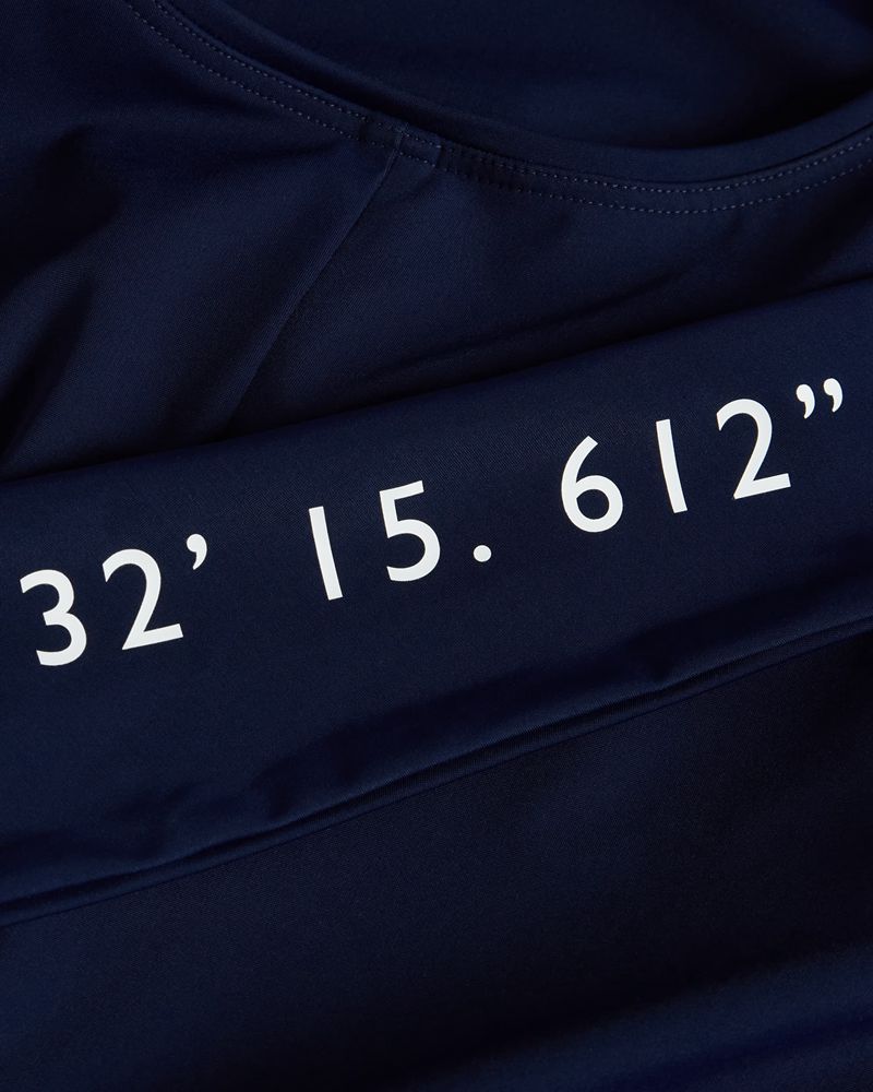 Ted Baker Tazzal Activewear Long Sleeve Blast Dam Blå | BGC-937405