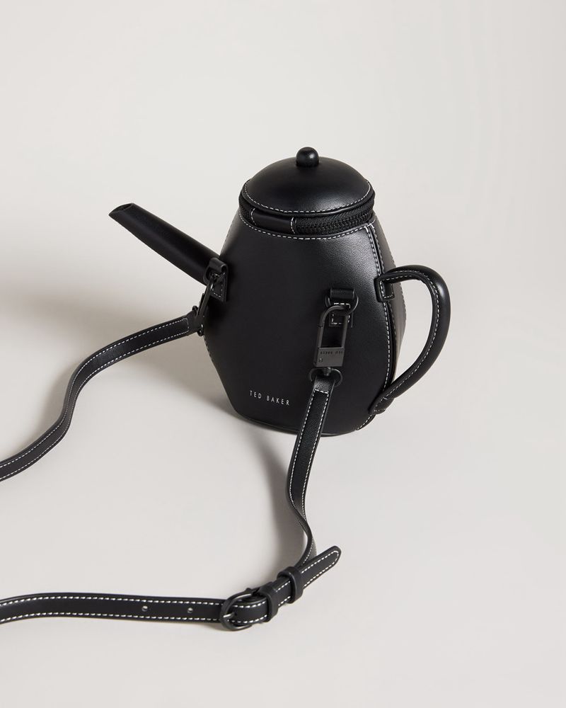 Ted Baker Teapott Teapot Crossbody Crossbody Väska Dam Svarta | CJN-520348