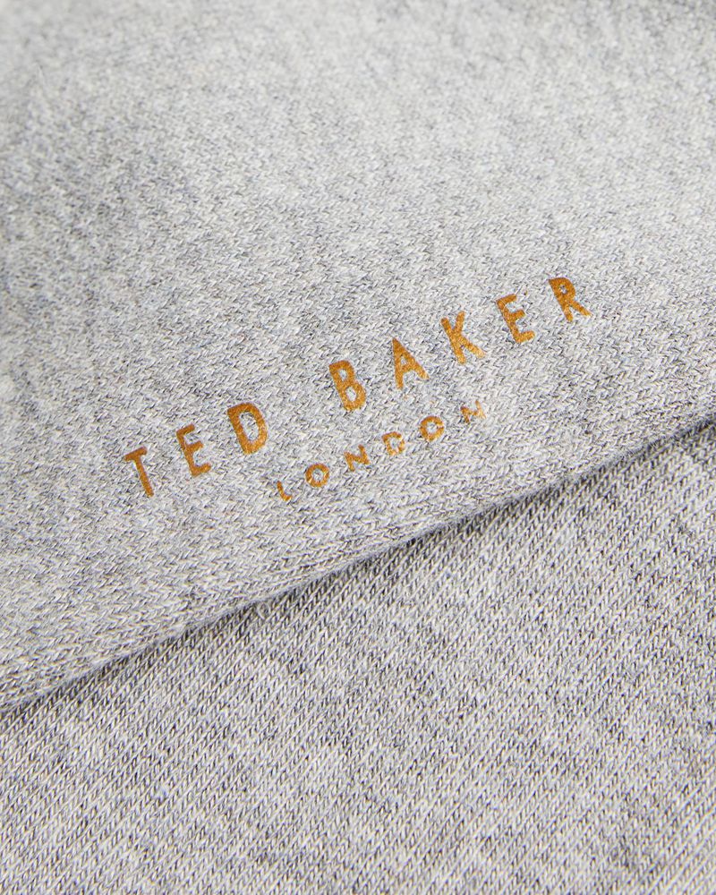 Ted Baker Teesok T Placement Strumpor Herr Gray | NPF-149265