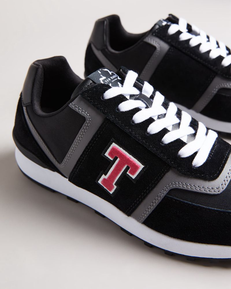 Ted Baker Telvi Retro Runner Sneakers Dam Svarta | JDN-217398