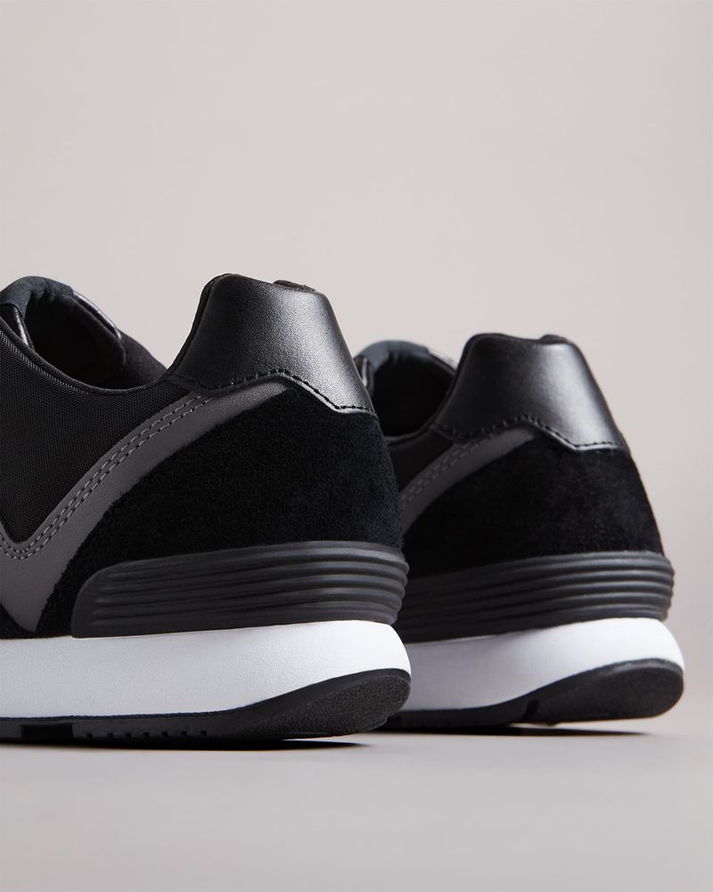 Ted Baker Telvi Retro Runner Sneakers Dam Svarta | JDN-217398