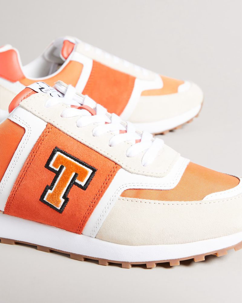 Ted Baker Telvi Retro Runner Sneakers Dam Orange | TLJ-940138