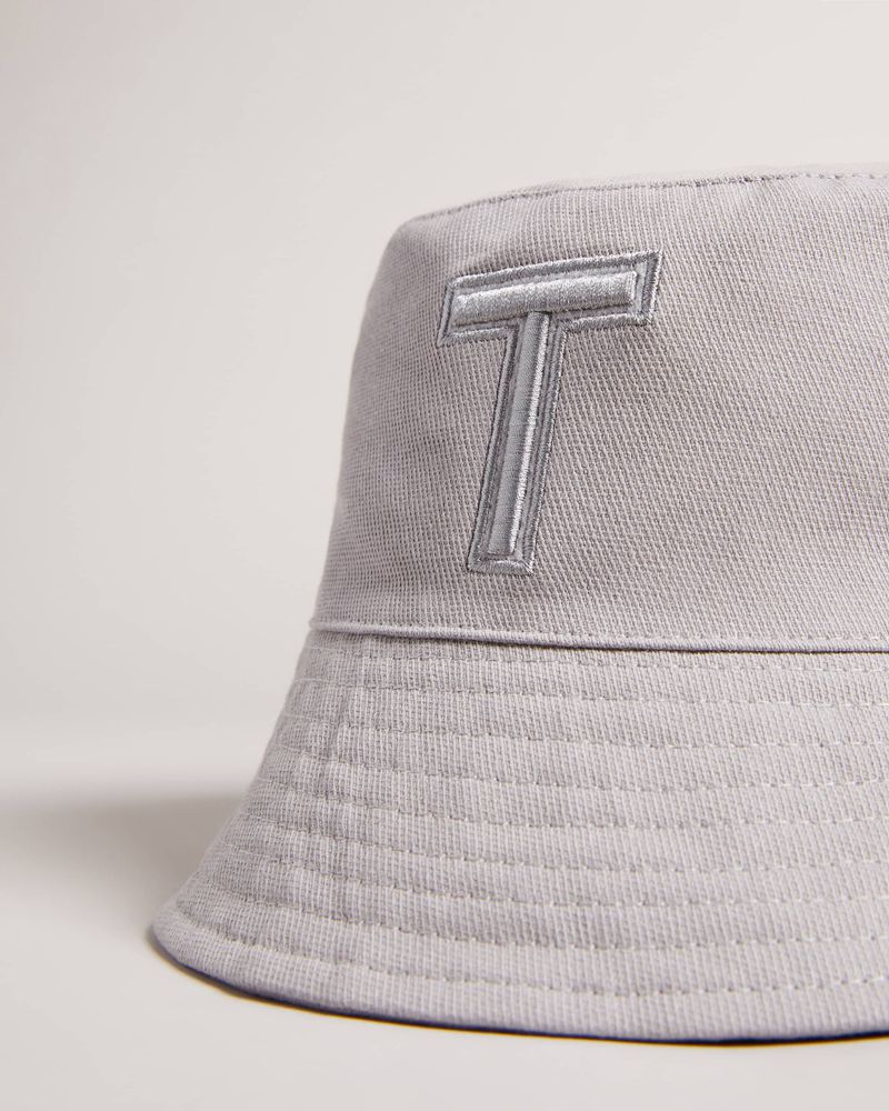 Ted Baker Teri T Bucket Hatt Herr Gray | WZM-508916