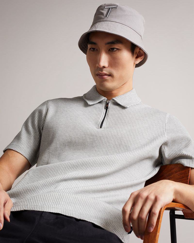 Ted Baker Teri T Bucket Hatt Herr Gray | WZM-508916