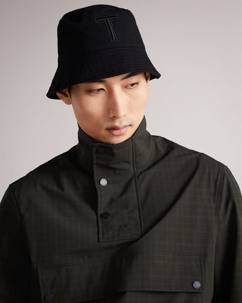Ted Baker Teri T Bucket Hatt Herr Svarta | BMD-109542