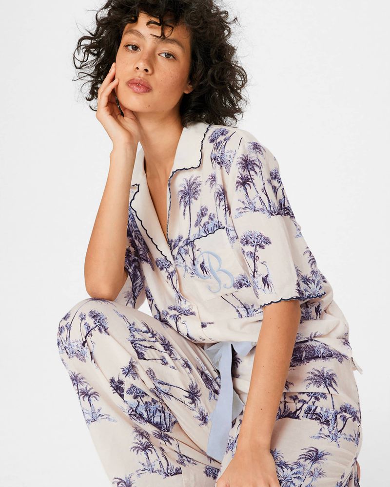 Ted Baker Tewdi Sleeve And Pj Set Nattkläder Dam Rosa | FNG-569210