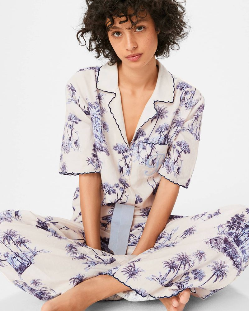 Ted Baker Tewdi Sleeve And Pj Set Nattkläder Dam Rosa | FNG-569210