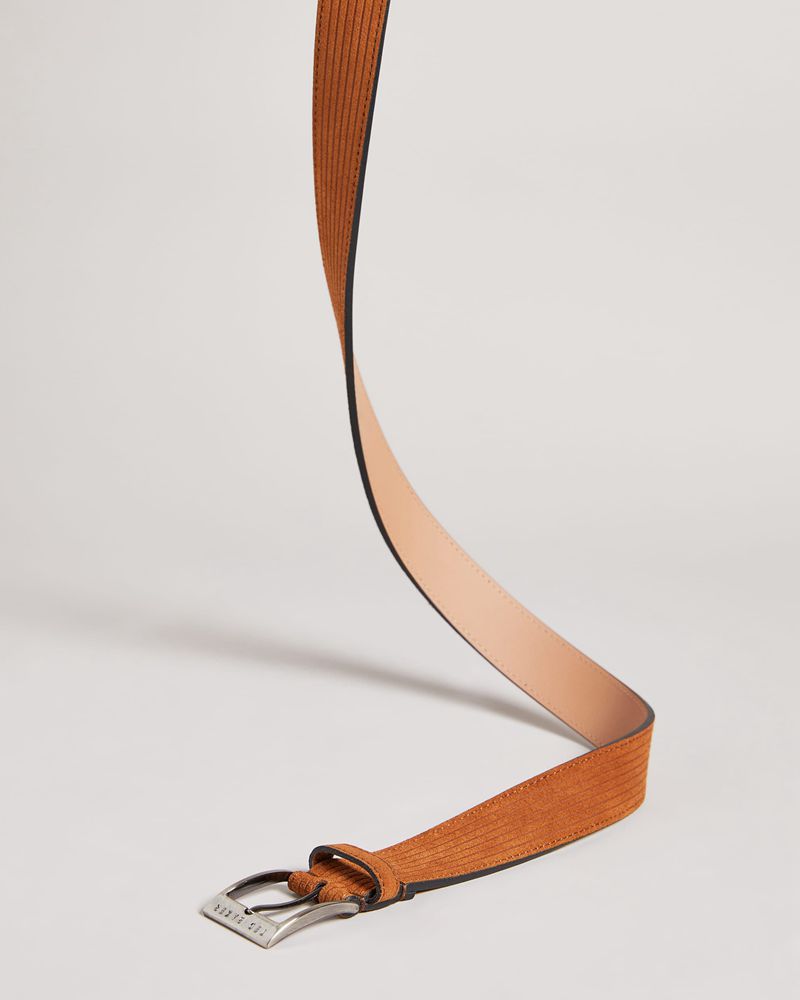 Ted Baker Tible Corduroy Mocka Bälte Herr Bruna | NCJ-671384