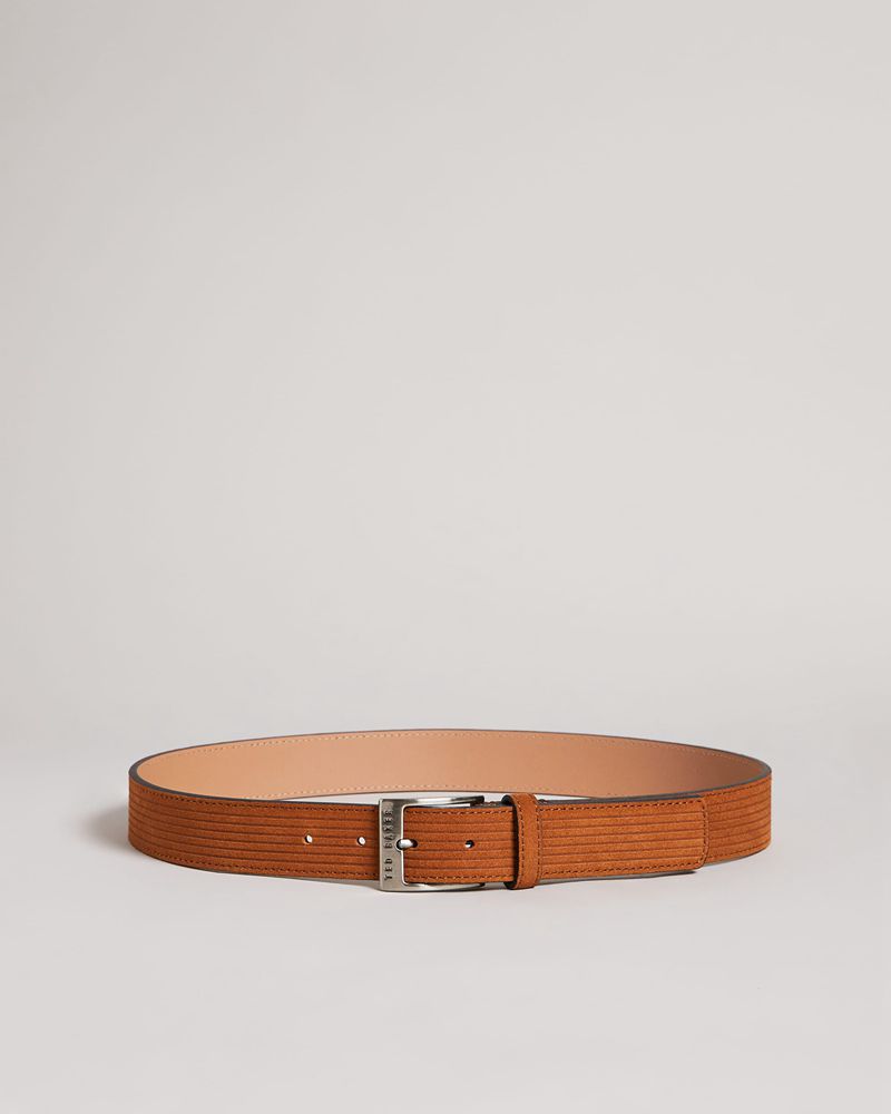Ted Baker Tible Corduroy Mocka Bälte Herr Bruna | NCJ-671384