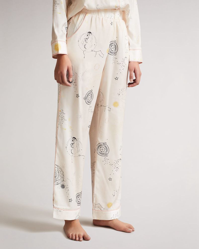 Ted Baker Tidalt M20003 Ecru Star Pj Set Nattkläder Dam Olika Färger | MVX-041839