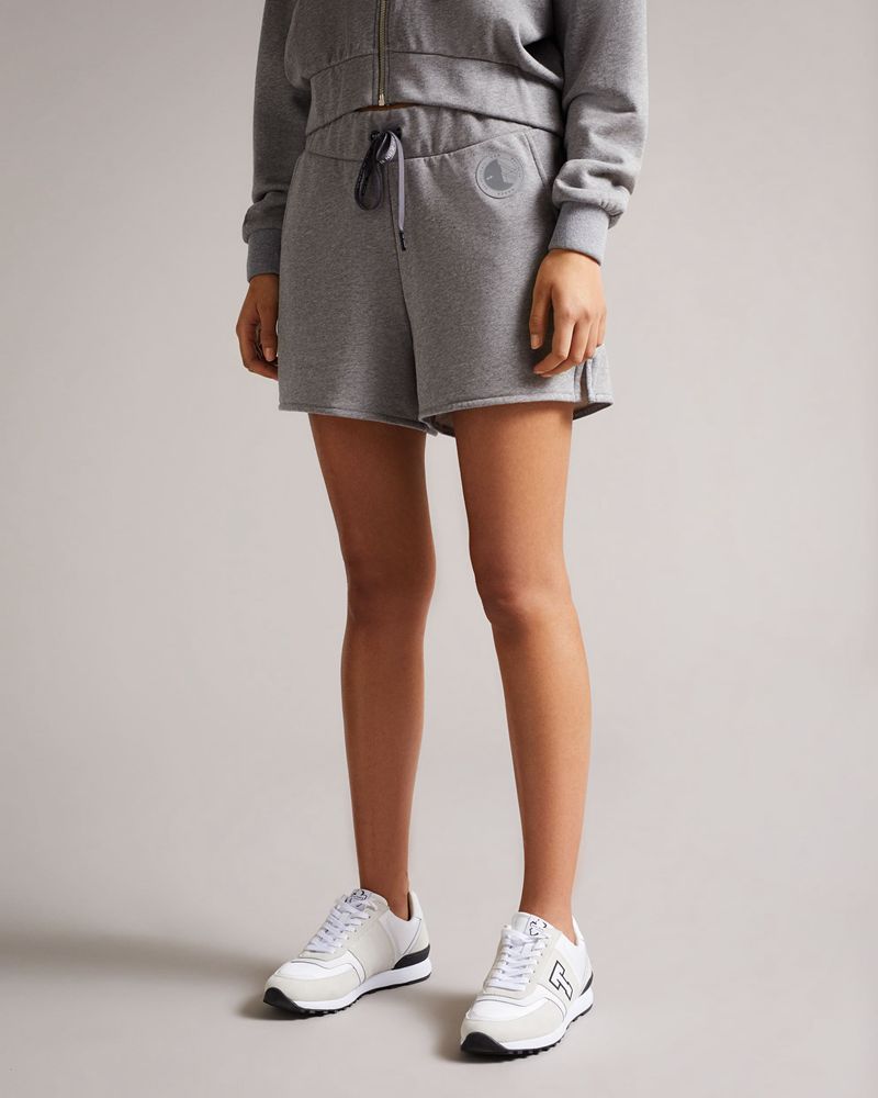Ted Baker Tika Jersey Shorts Dam Gray | FDP-279168