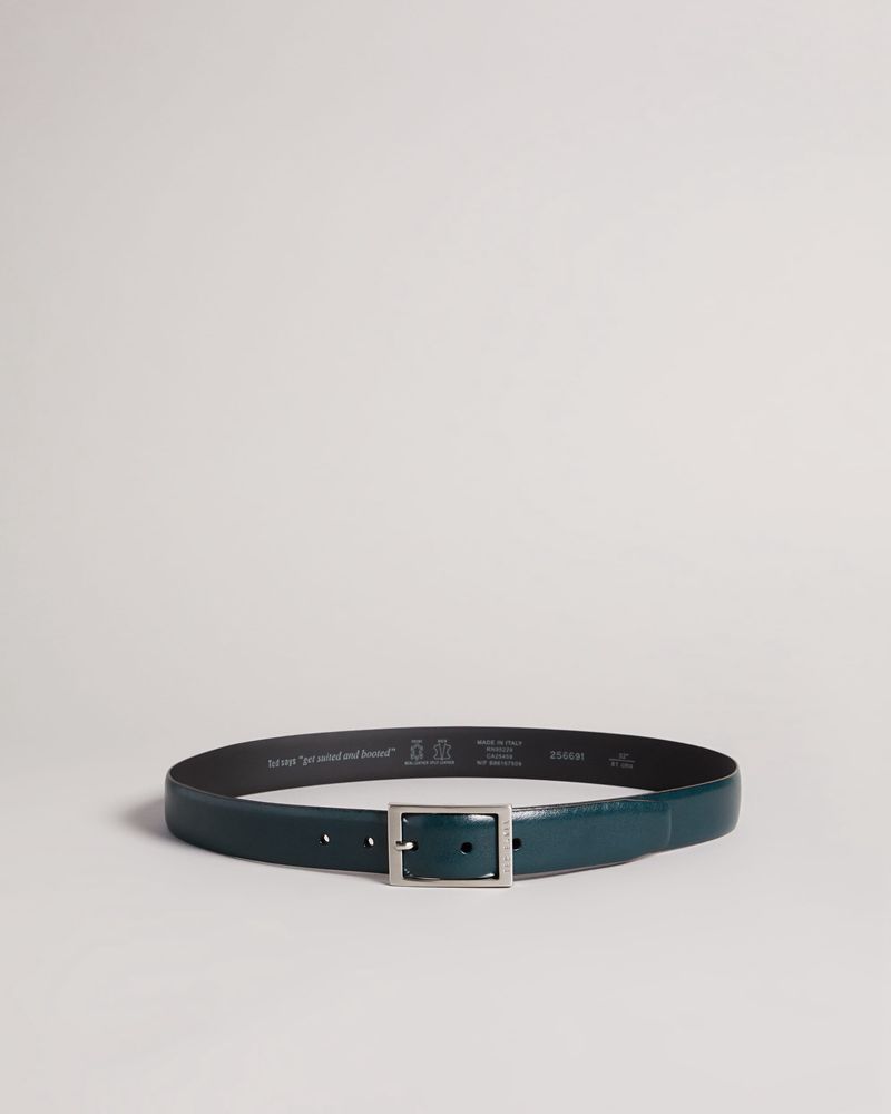 Ted Baker Tile Läder Bälte Herr Gröna | ODW-701328