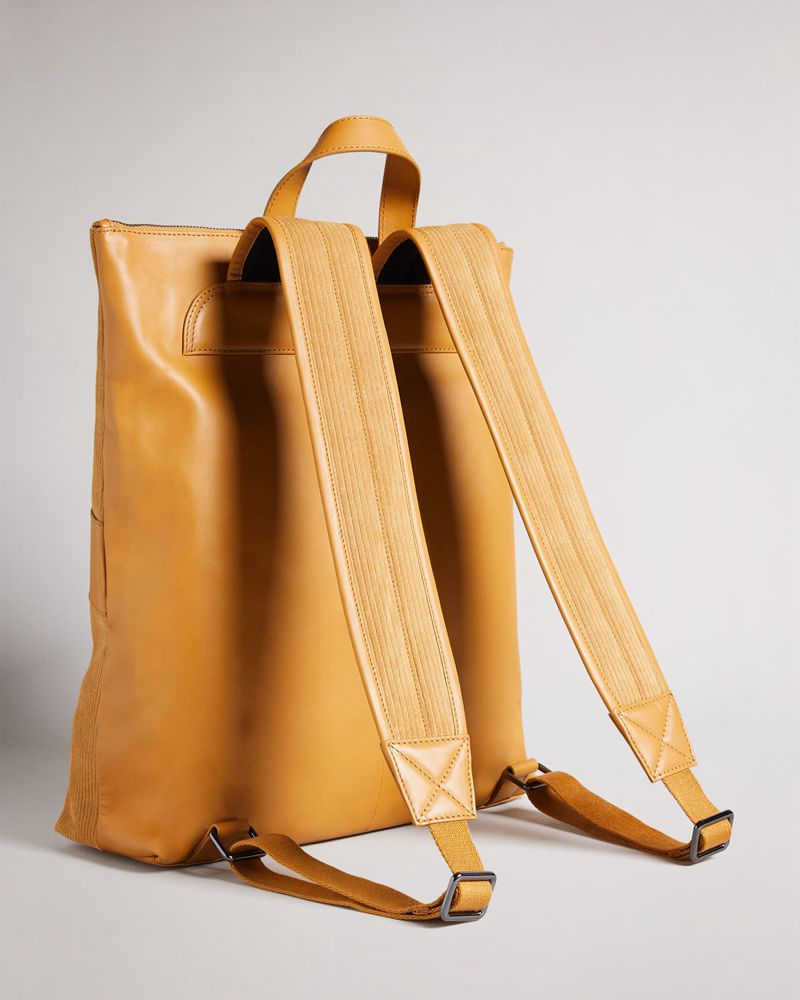 Ted Baker Tonne Corduroy Mocka Ryggsäck Herr Natural | XHL-597324