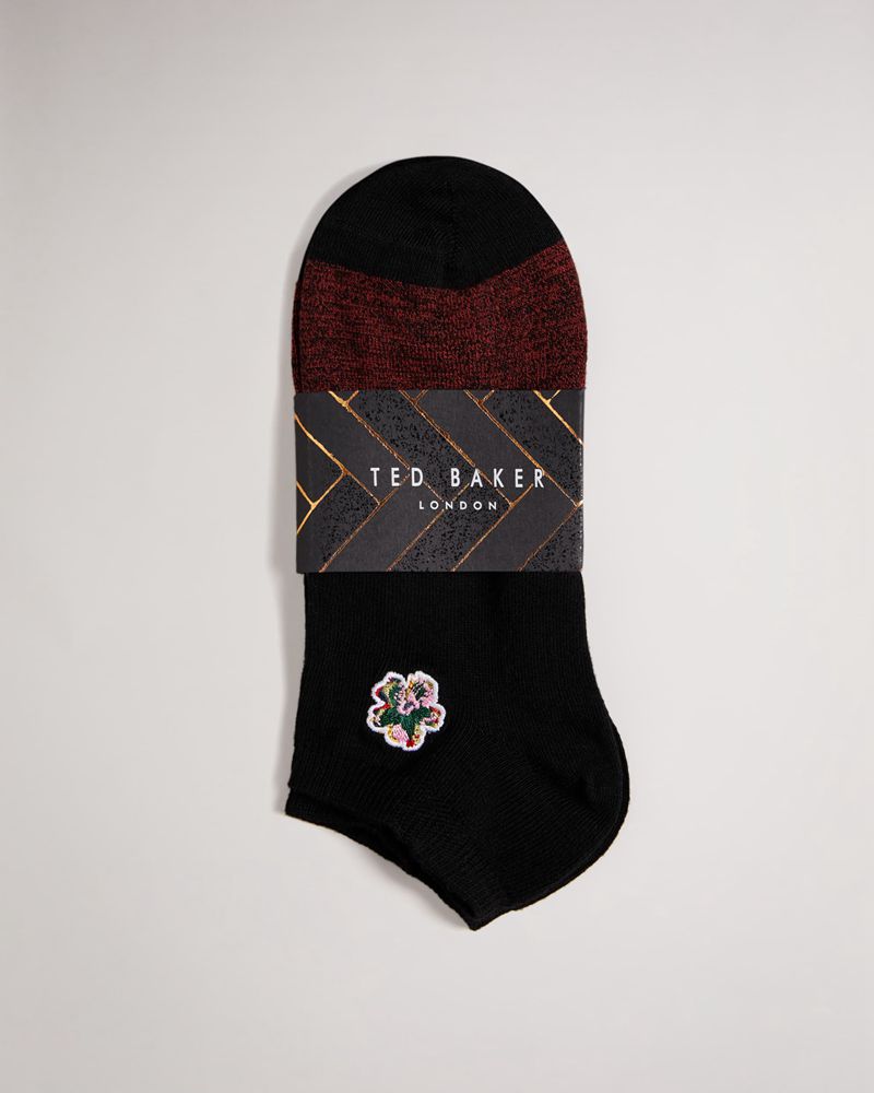 Ted Baker Transok Strumpor Herr Svarta | ASV-249537