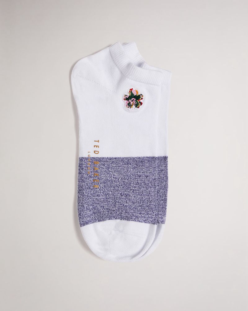 Ted Baker Transok Strumpor Herr Vita | ZBC-580369
