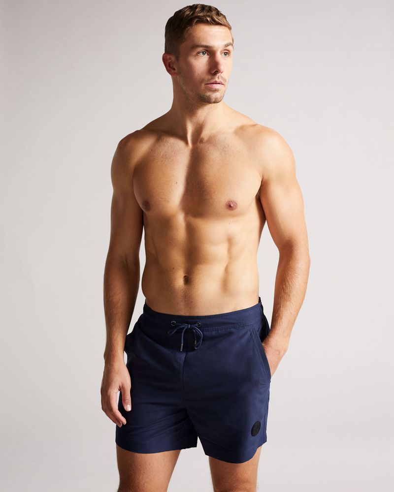 Ted Baker Trehil Plain Badkläder Herr Marinblå | JFT-450297