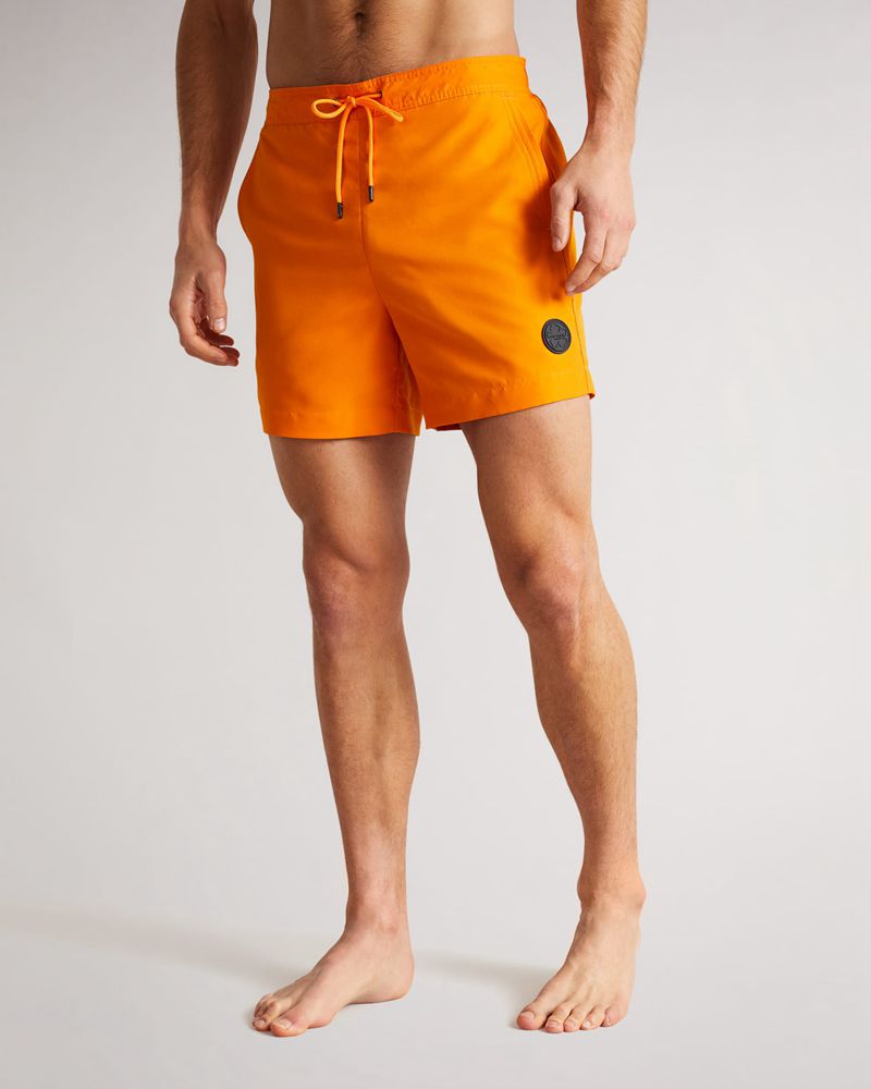 Ted Baker Trehil Plain Badkläder Herr Orange | WUM-430615