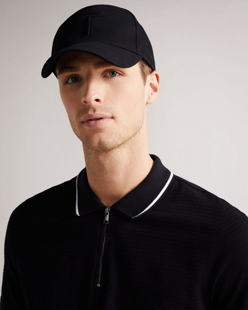 Ted Baker Tristen Baseball Cap Hatt Herr Svarta | HKX-480917