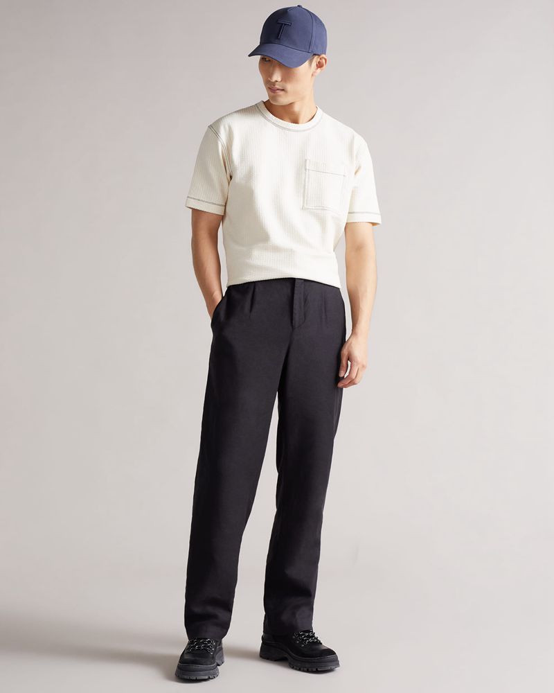 Ted Baker Tristen Baseball Cap Hatt Herr Blå | XNU-083641