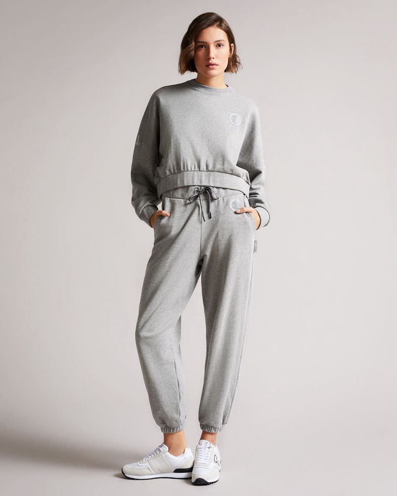 Ted Baker Ttammie Jersey Joggers Byxor Dam Gray | XQG-329540