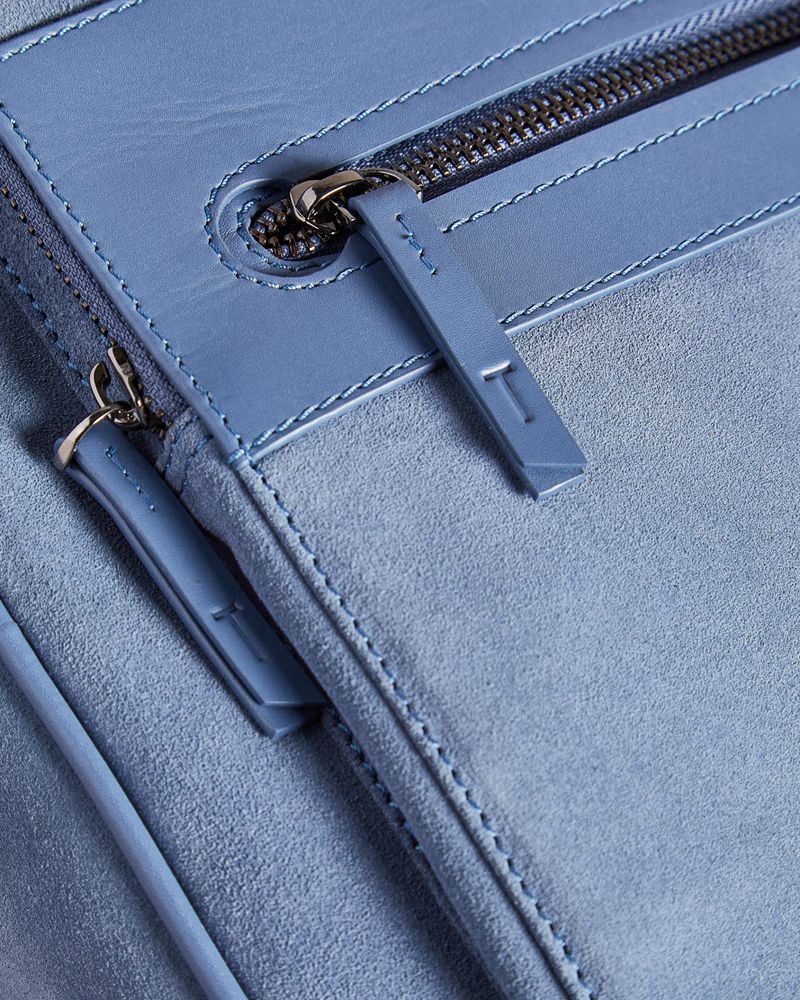 Ted Baker Tyrese Mocka T Väska Herr Blå | CKO-510283