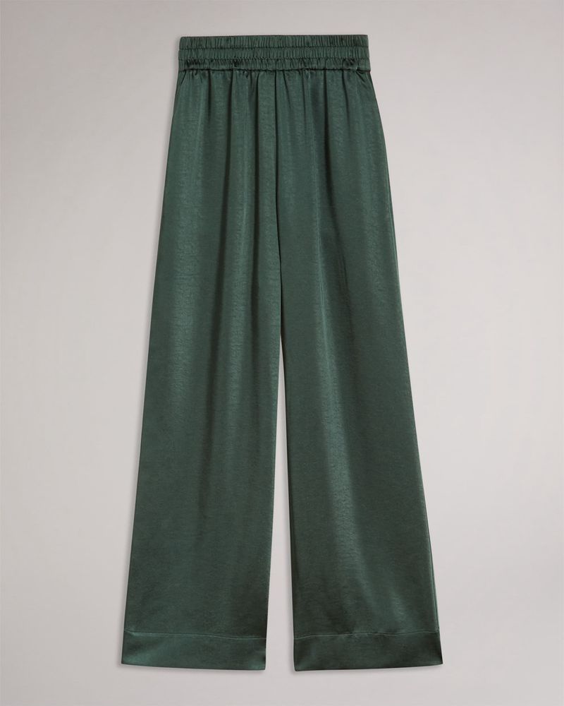 Ted Baker Umelda Breda Leg With Deep Elastic Waistband Byxor Dam Teal | TCP-025467