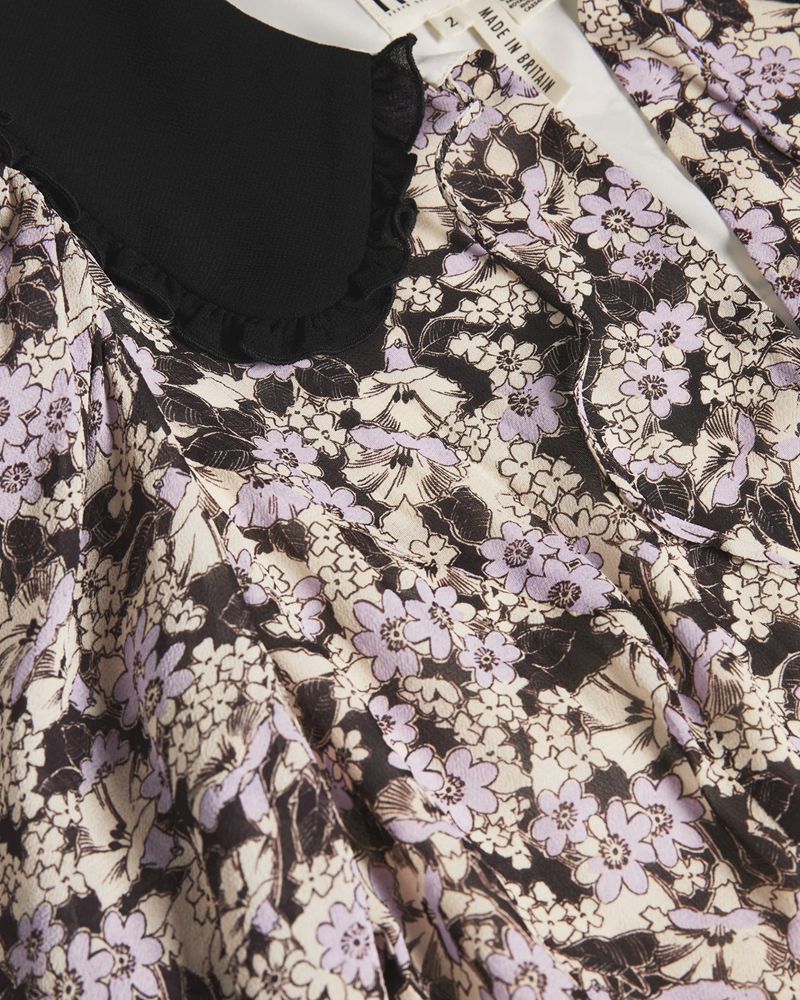 Ted Baker Vanile Button Front Mini Klänning Dam Bruna | GFD-972841