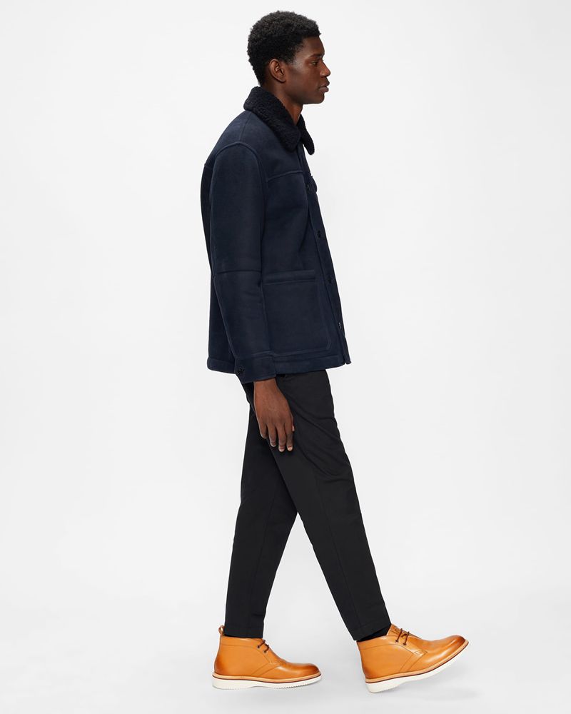 Ted Baker Vedro Kilklack Deserts Stövlar Herr Bruna | QDJ-420983