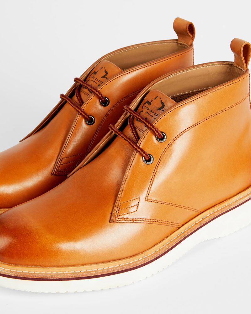 Ted Baker Vedro Kilklack Deserts Stövlar Herr Bruna | QDJ-420983