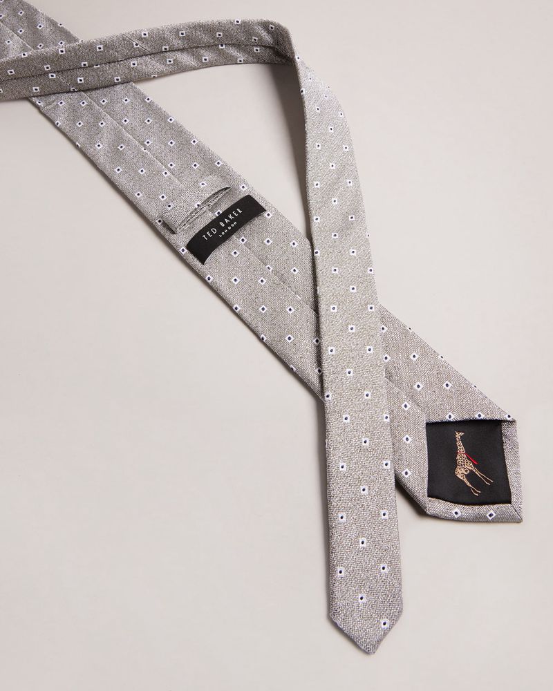 Ted Baker Welcome Geometric Slipsar Herr Gröna | VXC-245801