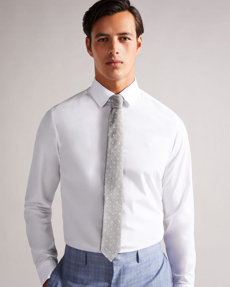 Ted Baker Welcome Geometric Slipsar Herr Gröna | VXC-245801