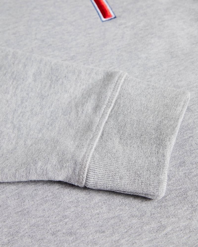 Ted Baker Welloe Ls Varsity T Blast Herr Gray | KTY-630795