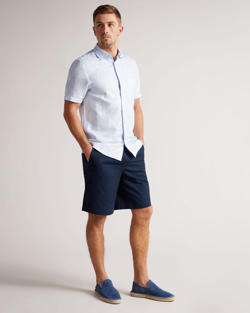 Ted Baker Willium Espadrilles Loafers Herr Blå | VOG-046952