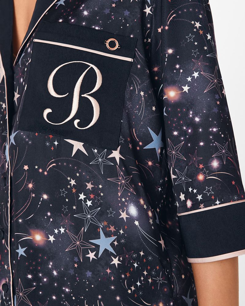 Ted Baker Yaly Starry Pj And Set Nattkläder Dam Marinblå | ICT-156847