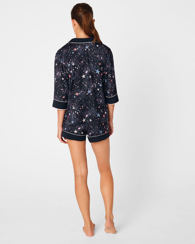 Ted Baker Yaly Starry Pj And Set Nattkläder Dam Marinblå | ICT-156847