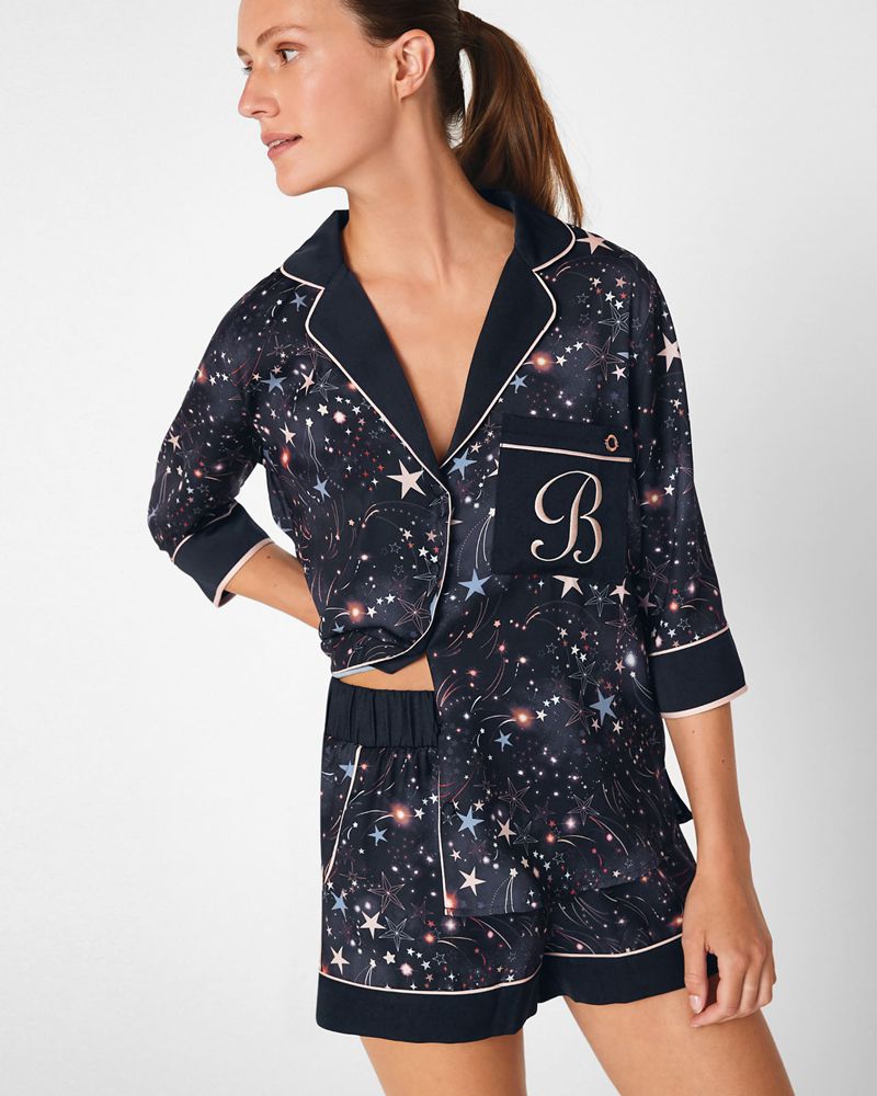 Ted Baker Yaly Starry Pj And Set Nattkläder Dam Marinblå | ICT-156847