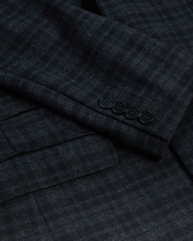 Ted Baker Zenjs Slim Fit Checked Kostymer Herr Charcoal | UKE-817560