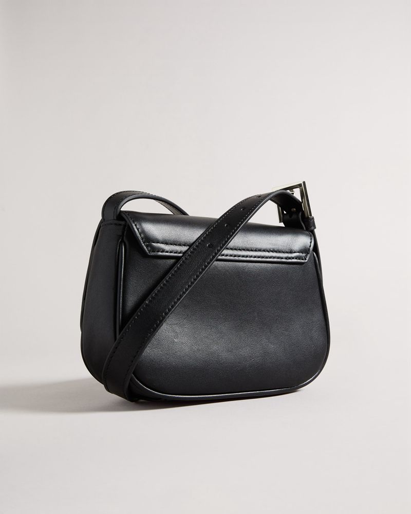 Ted Baker ira Curveduette Cross Body Crossbody Väska Dam Svarta | HCK-560427