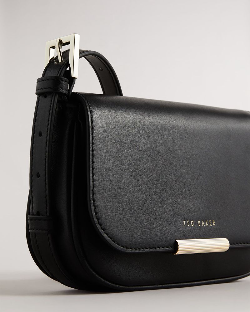 Ted Baker ira Curveduette Cross Body Crossbody Väska Dam Svarta | HCK-560427