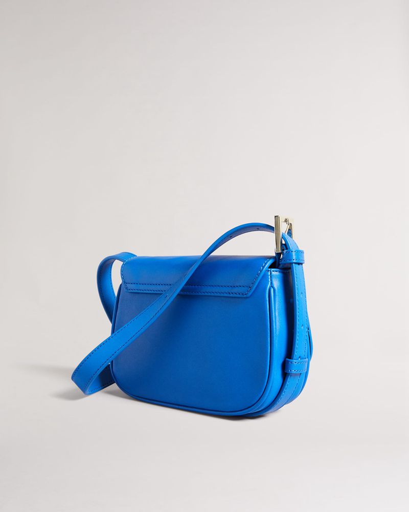 Ted Baker ira Curveduette Cross Body Crossbody Väska Dam Blå | HWB-532408