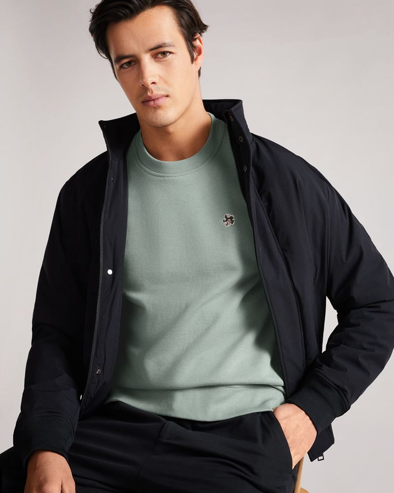 Ted Baker ton Long Sleeve Blast Herr Gröna | ANY-185204