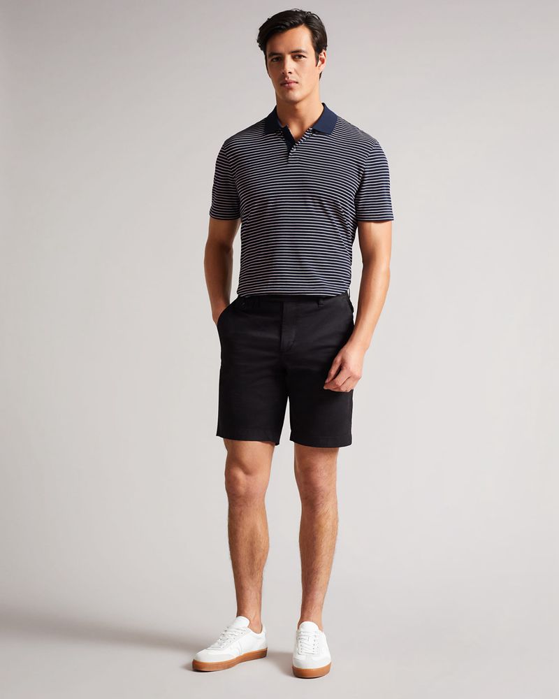Ted Baker Ashfrd Chino s Shorts Herr Svarta | EPL-519283