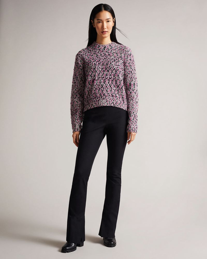 Ted Baker Bbetsy Engineered Cropped Stickat Dam Rosa | GWH-356784