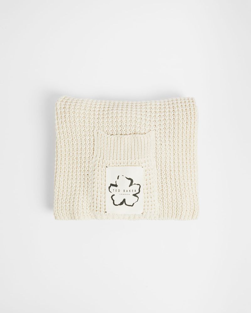 Ted Baker Bex Knit With Pocket Detail Halsduk Dam Vita | KTR-294701