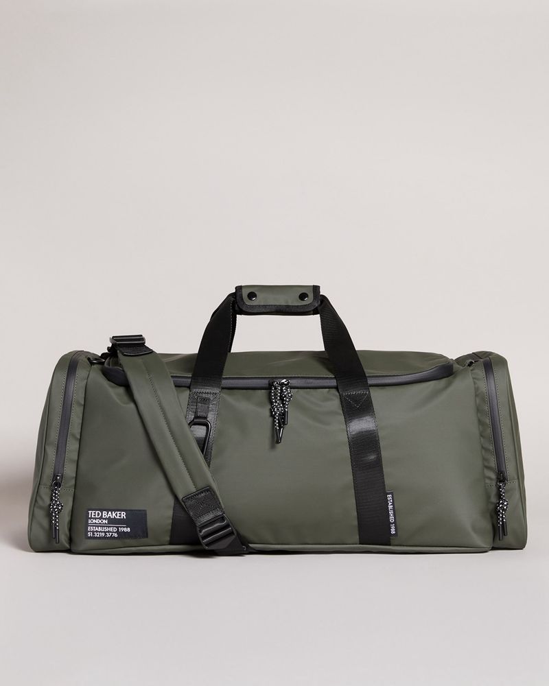 Ted Baker Hyke Rubberised Väska Herr Gröna | RAF-436950