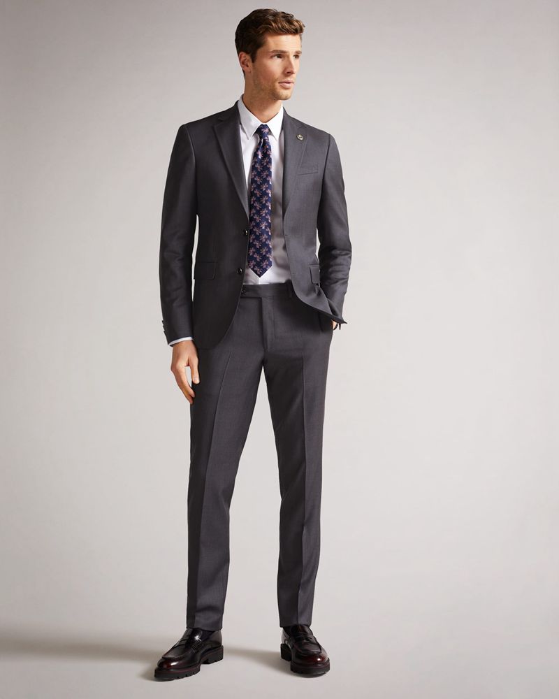 Ted Baker Jvtrsbl Jv Core Kostymer Herr Gray | JZN-489573