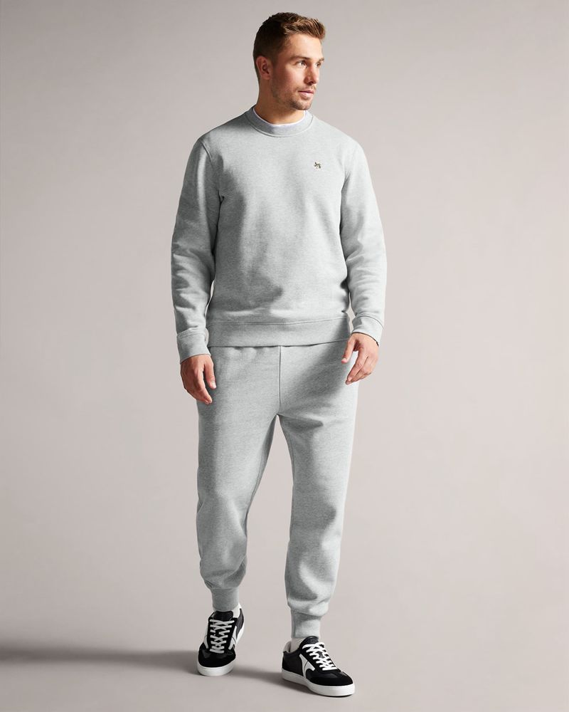 Ted Baker Latima Jersey Joggers Byxor Herr Gray | UMI-401829