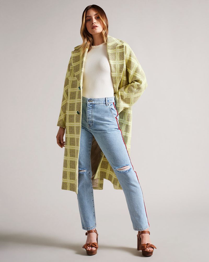 Ted Baker Madres Summer Oversized Rockar Dam Gula | YEK-539172